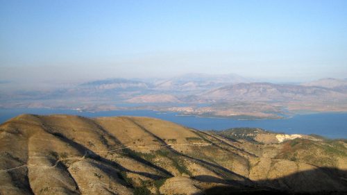 mountain pantokrator corfu