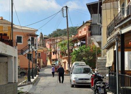 Το χωριό Σιναράδες στην Κέρκυρα